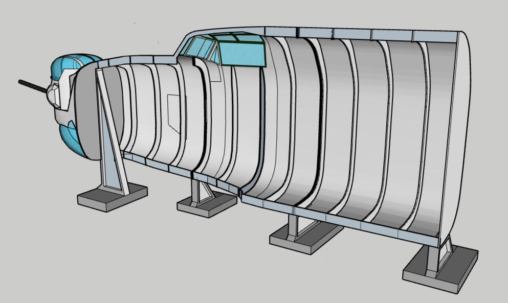 B-24 Museum Display Concept B-24 Museum Display Concept